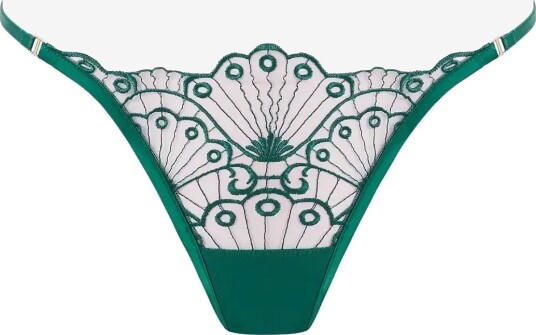 Bluebella Jane Brief   AVENTURINE GREEN/SHEER   40