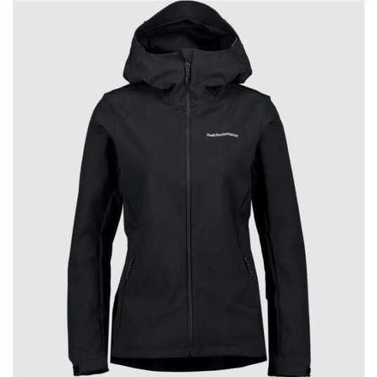 Peak Performance W Explore Hood Jacket Black Black M