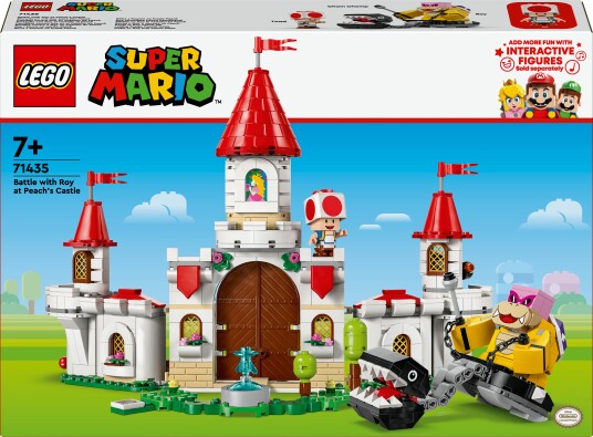 LEGO Super Mario Kjemp mot Roy ved slottet til Peach 71435 LEGO Super Mario Kjemp mot Roy ved slottet til Peach 71435