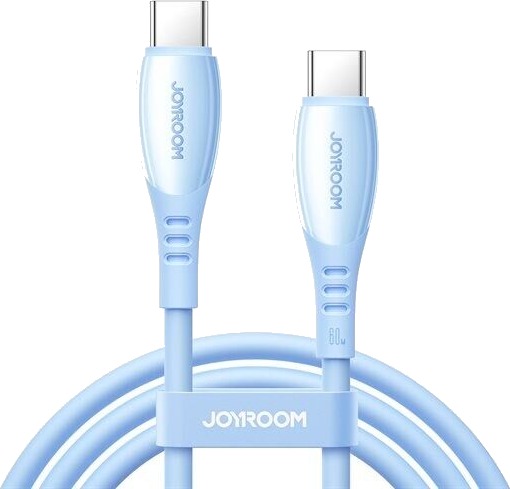 Joyroom S A59 USB C USB C 60W kabel 1.2m blå S A59 C C 60W 1.2m blue