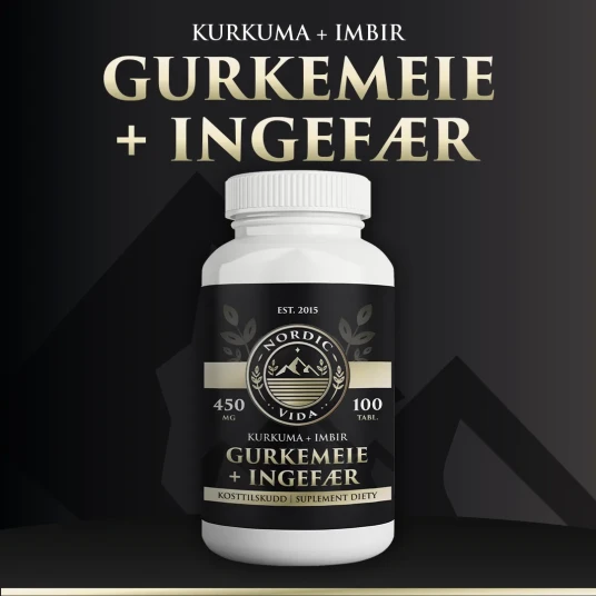 Nordic Vida Gurkemeie + Ingefær