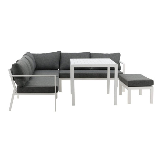 Venture Home Design Ramos Loungesofa - Hvit/Grå 1737327-01-0 1737328-01-0