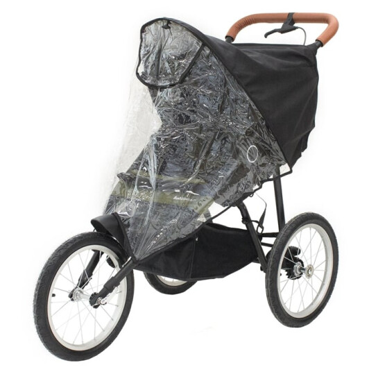 BabyTrold TRILLE Regnjogger med åpning øverst, Sort BabyTrold TRILLE Regnjogger med åpning øverst, Sort