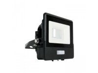 LED-projektor med bevegelsessensor 10W 735lm 6500K SAMSUNG diode IP65 Svart 5 års garanti 20258 LED-projektor med bevegelsessensor 10W 735lm 6500K SAMSUNG diode IP65 Svart 5 års garanti 20258