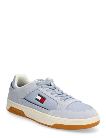 Tommy Hilfiger Tjm Cupsole Leather Mix Material   Blue   44