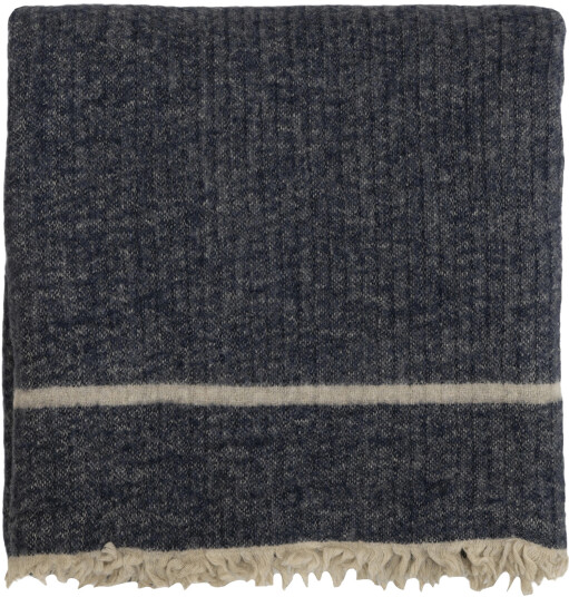 Halvor Bakke Chamonix pledd 130x200 Blå / Midnight blue Halvor Bakke Chamonix pledd 130x200 Blå / Midnight blue
