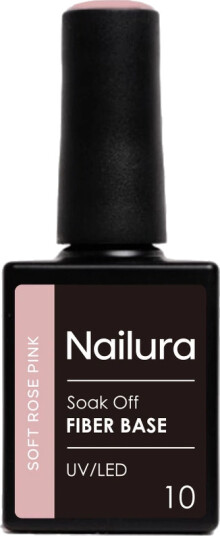 Nailura Fiber Base 10 ml 10 Soft Rose Pink