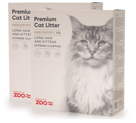 Kattesand Uparfymert Langhår & Kattunge 10L X 2 Kattesand Uparfymert Langhår & Kattunge 10L X 2
