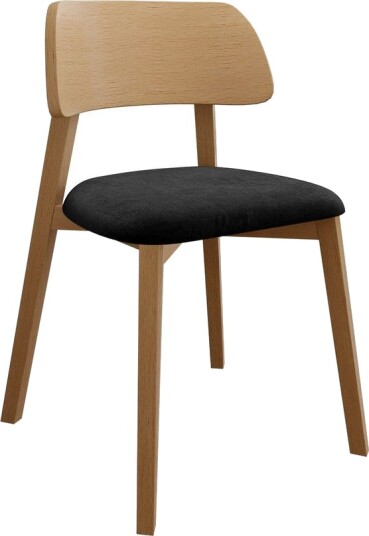 Flannery Spisestol - Svart/Beige