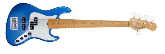 Sadowsky 21 Fret Hybrid PJ Bass 5 BL MHP CHR Act. 2way PJ PU OKU Sadowsky 21 Fret Hybrid PJ Bass 5 BL MHP CHR Act. 2way PJ PU OKU