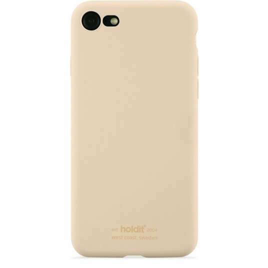 Holdit iPhone SE (2022 / 2020) / 8 / 7 Soft Touch Silikon Deksel - Sienna Beige