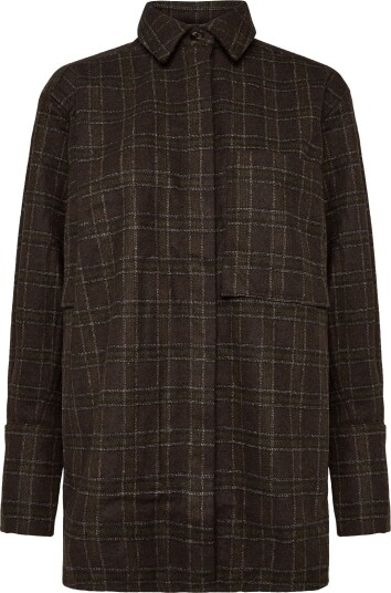 Day Birger et Mikkelsen Dayhara - Flanello - BROWN CHECK - 32