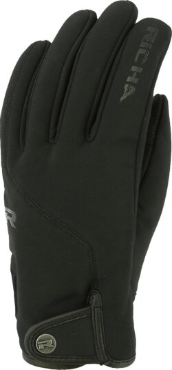 MC-Hansker Richa Scoot Softshell Svart XS