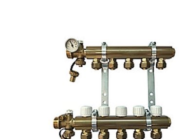 Pettinaroli AL7025SYS20 07 Gulvvarme Fordelerrør Komplet 3/4" 7 Kredse