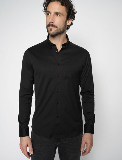 Mos Mosh Gallery Marco Crunch Jersey Shirt - Black - XXL Mos Mosh Gallery Marco Crunch Jersey Shirt - Black - XXL