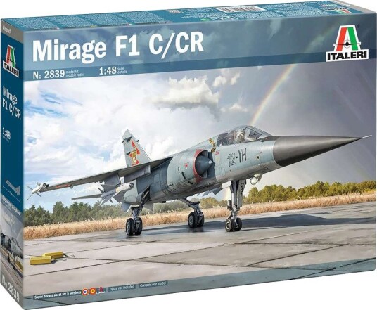 Italeri Mirage F1C Modellfly 1:48