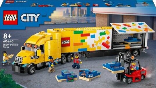 LEGO City Gul semitrailer 60440 LEGO City Gul semitrailer 60440