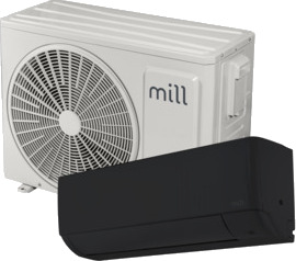 Mill Compact Pro Wifi 5200W Varmepumpe Dempet Sort Komplett Mill Compact Pro Wifi 5200W Varmepumpe Dempet Sort Komplett