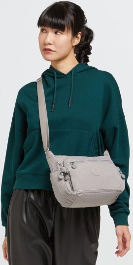 Kipling Gabbie small skulderveske Grey Gris