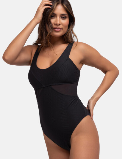 Dorina Saint Tropez Shaping Swimsuit - Black - L