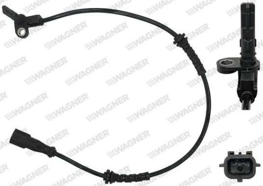 Sensor, ABS WAGNER ABS00255