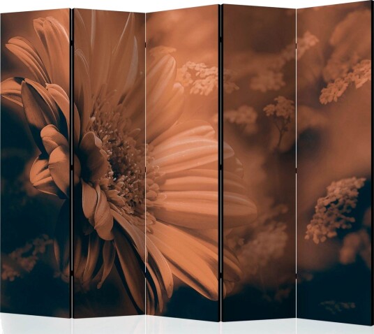 Romdeler - Gerbera in bronze II 225x172 - Artgeist sp. z o. o.