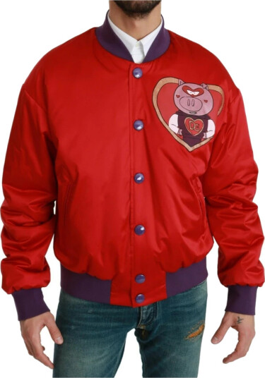 Dolce & Gabbana Herre Jakker Rød M,