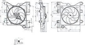 Kjølevifte MAGNETI MARELLI 069422852010