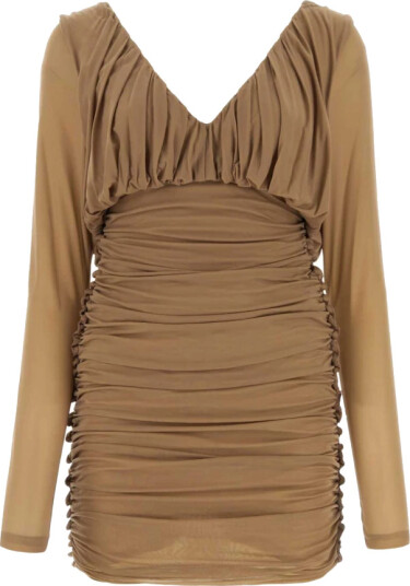 Saint Laurent Dame Kjoler Brun S, Saint Laurent Dame Kjoler Brun S,