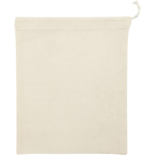 Tøyveske str. 21x25 cm 110 g lys natur 5 stk./ 1 pk.