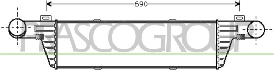 Intercooler PRASCO ME035N001