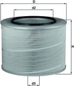 MAHLE LX 506 Luftfilter MAHLE LX 506 Luftfilter