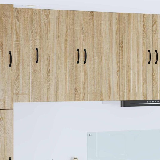 Kjøkkenskap Sonoma eik 80 x 31 x 80 cm Konstruert tre