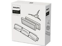 Philips HomeRun XV1433/00 Reservedelsett HomeRun støvsuger- og vaskeroboter, Robotstøvsuger, Filter og børste, Sort, Philips, XU3100/01, XU3110/02, XU3000/01, XU3000/02, 4 stykker