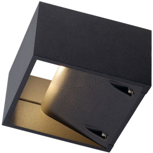 SLV Logs Vegglampe 3000K IP44 Antrasitt - 90560 SLV Logs Vegglampe 3000K IP44 Antrasitt - 90560