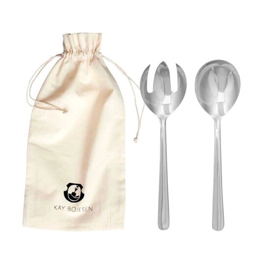 Kay Bojesen Grand Prix salatbestikk 23,5 cm 2 deler Polished steel Kay Bojesen Grand Prix salatbestikk 23,5 cm 2 deler Polished steel