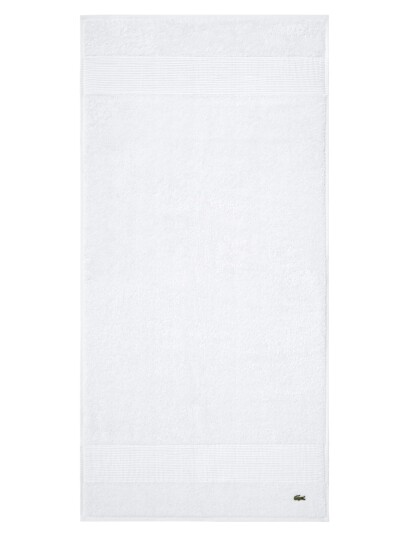 Lacoste Home Llecroco Handtowel - White - 50X100CM