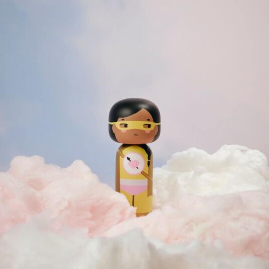 Lucie Kaas Kokeshi Stjernetegn Skytten H14,5 Lucie Kaas Kokeshi Stjernetegn Skytten H14,5
