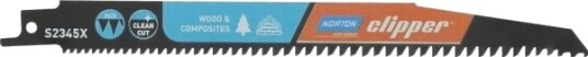 Norton Pjuklu Diskas S2345x 200Mm/2 Stk - For Mykt Tre, Byggemateriale I Tre
