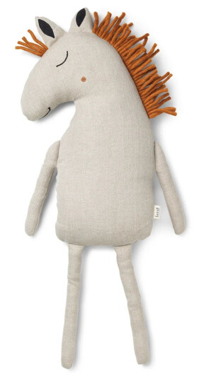 ferm LIVING Safari pute hest Beige