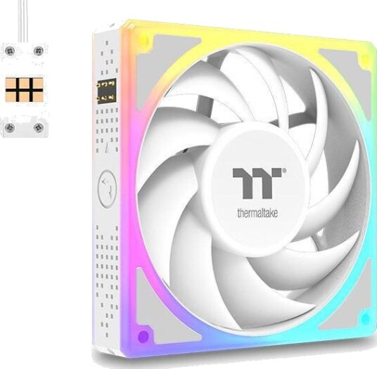Thermaltake TOUGHFAN EX 140 ARGB Vifte i Hvit 3-Pack