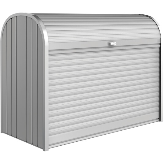BIOHORT PUTEKASSE STOREMAX160 METALLIC SØLV
