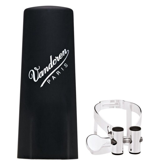 Vandoren M/O Bass Clarinet Ligature Sølv Plate