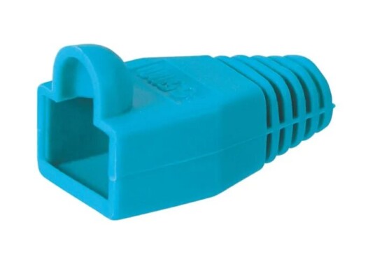 Bøyebeskyttelse RJ-45 Blå