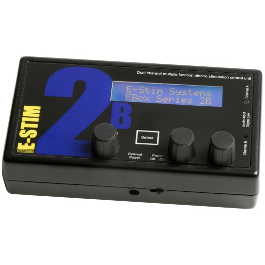 E-Stim Systems E-Stim 2B Elektro Powerbox Sett     - Svart