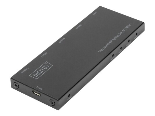 Digitus Ultra Slim Hdmi Splitter Ds-45323 - Video/Lyd-Splitter - 4 X Hdmi - Stasjonær