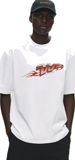 WOOD WOOD Wwliam Dio Tee 25419 White XL WOOD WOOD Wwliam Dio Tee 25419 White XL