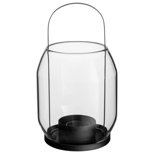 ERNST 22 cm Svart Lysestake i Metall med Telysholder ERNST 22 cm Svart Lysestake i Metall med Telysholder
