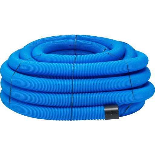 Uponor 50 Meter Pedreneringsrør 126/113mm Blå