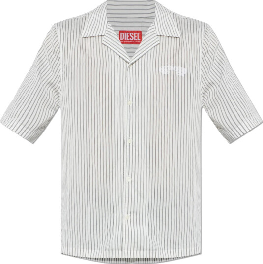 Diesel Herre Skjorter Hvit 2XL,